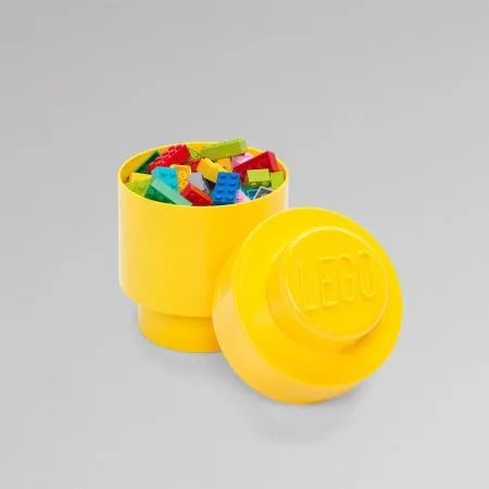Lego kutija za odlaganje, okrugla (1): Žuta ( 40301732 )