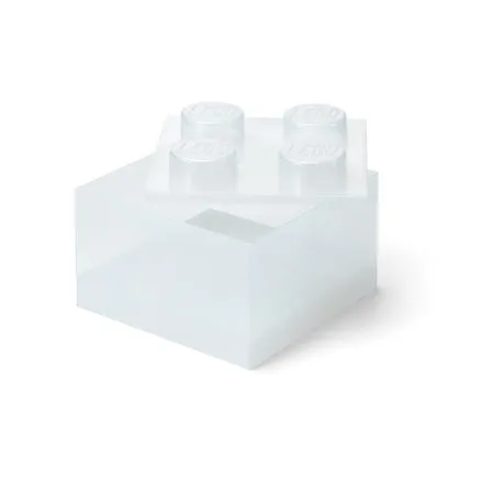 Lego kutija za odlaganje sa poklopcem (4): Svetlucavo prozirna ( 40090803 )