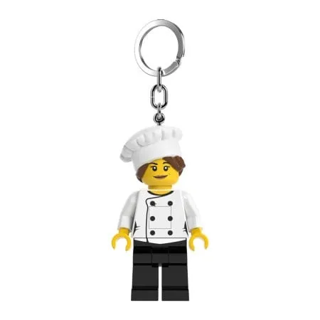 Lego Minifigure privezak za ključeve sa svetlom: Šefica kuhinje ( LGL-KE218H )