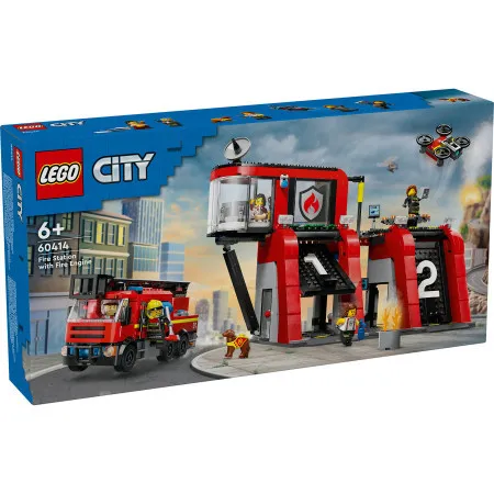 Lego Vatrogasna stanica s vatrogasnim vozilom ( 60414 )