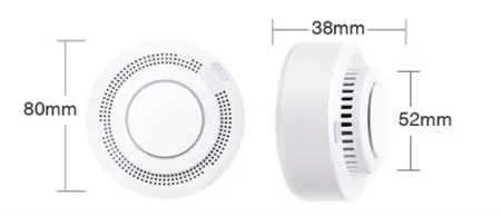 Lenene hsw-007 smart wifi smoke detector ( 400-1066 )
