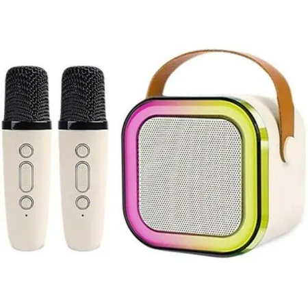 Lexa lx-12 beige bluetooth led zvučnik