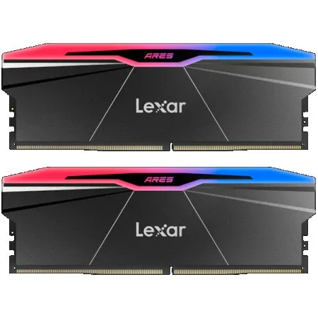 Lexar Ares 32GB Kit (2X16GB) DDR5 8000MHz UDIMM CL38 1.45V Black ( LD5U16G80C38BR-RGD )