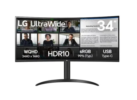 LG 34WR55QK-B Monitor (34WR55QK-B.AEU)