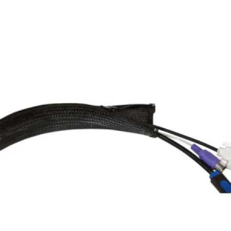 LogiLink fleksibilna zaštita za kablove sa rajfešlusom 1m x 50mm crna ( 1462 )