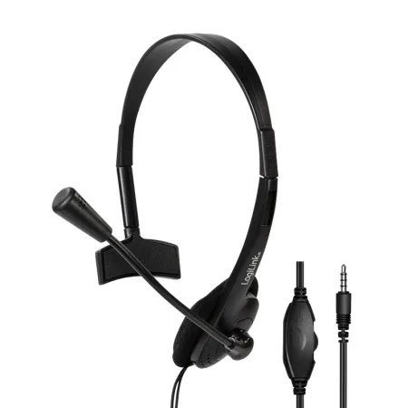 Logilink mono slušalice, povezivanje 3.5mm, mikrofon za call centre ( 5643 )