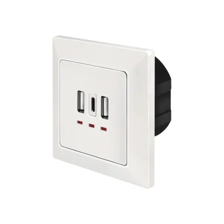 Logilink uzidna utičnica, 2 USB-A, 1 USB-C ( 4803 )
