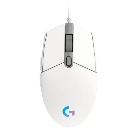 Logitech G102 lightsync gaming mouse, white USB ( 039152 )