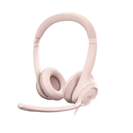 Logitech H390 clear chat comfort USB headset rose