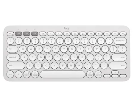 Logitech K380s bluetooth pebble keys 2 US bela tastatura