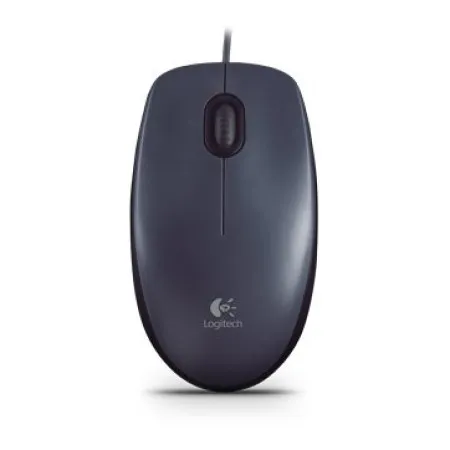 Logitech M90 corded mouse - grey - USB - EWR2 ( 910-001793 )