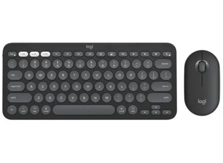 Logitech pebble 2 combo graphite us tast + miš ( 0001398030 )