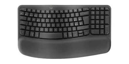 Logitech Wave Keys wireless keyboard - Graphite for Business