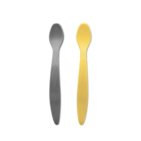 Lorelli set fleksibilnih kasika za bebe - yellow/grey ( 10230130006 )