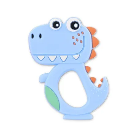 Lorelli silikonska glodalica za bebe dino - lucky blue ( 10210820001 )