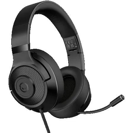 Lorgar Noah 101, gaming headset with microphone, black ( LRG-GHS101B )
