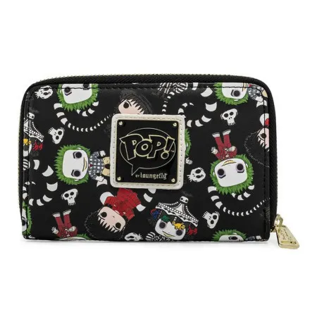 Loungefly Beetlejuice AOP Zip Around Wallet ( 043974 )