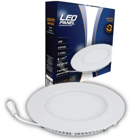 Lumax LED panel LUMUPO-6W 6500K ugradni-okrugli 510 lm ( 003508 )