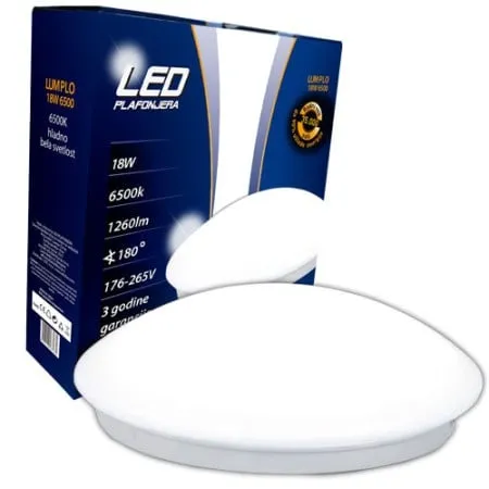 Lumax led plafonjera lumplo-18w 6500k 1260lm ( 003516 )