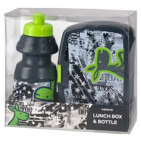 Lunch box kutija za užinu i flašica apollo dečak set ( 140946 )