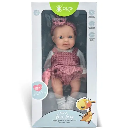 Lutka beba 25 cm sa roze trakom ( 1042304 )