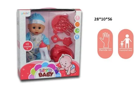 Lutka beba set sa nošom i flašicom ( 630799 )