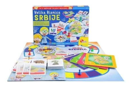 Magaza mali genije sr drustvena igra velika riznica srbij ( mz77892 )