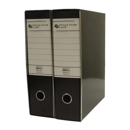 Mark registrator A4 sa metalnim ojačanjem plastificiran crni široki ( 8602 )
