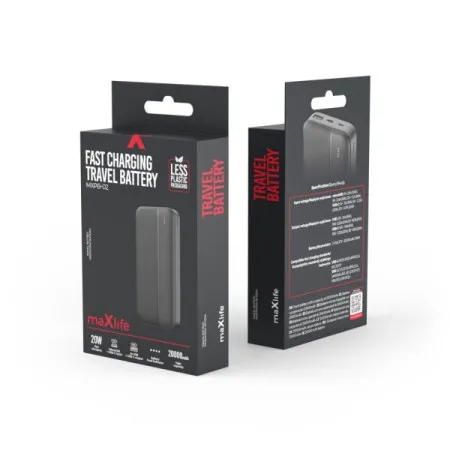 Maxlife power bank od 20W 20000 mAh Black ( OEM101227 )