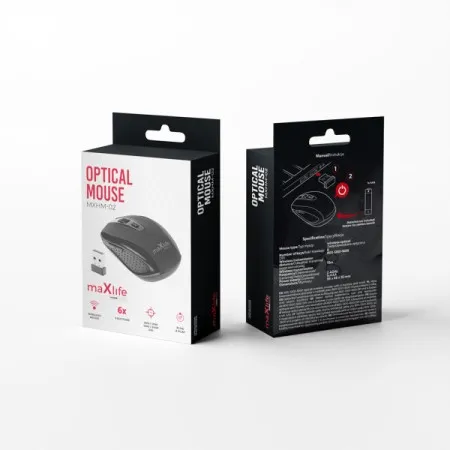 Maxlife wireless optical mouse Black ( OEM0002318 )
