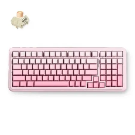McHose K99 V3 Mehanička/Pink Gradient/Icy Creamsicle Switch Bežična gaming tastatura
