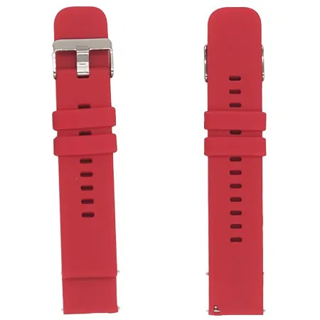 MeanIT zamenski kaiš za smartwatch, 22 mm, crveni - MSWREM3
