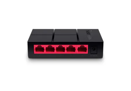 Mercusys MS105G, 5-Port 10/100/1000 Mbps Desktop Switch ( 1136 )