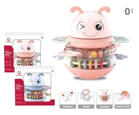 Merx baby gusenica-roze i plava ( ms66702 )