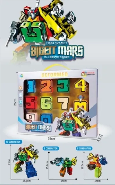 Merx brojevi transformersi set ( ms42730 )