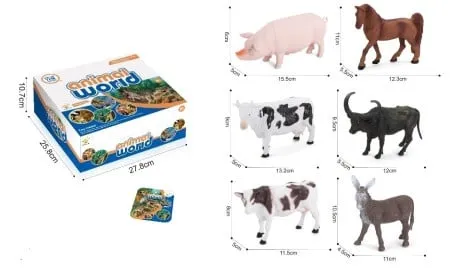 Merx domaće životinje displej 12 pcs ( ms18369 )