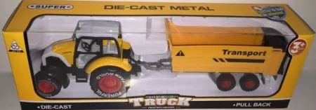 Merx igračka traktor 14.5cm metal plastika ( MS01409 )