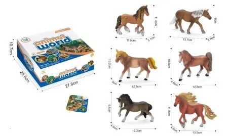 Merx konjići 12 pcs ( ms18236 )