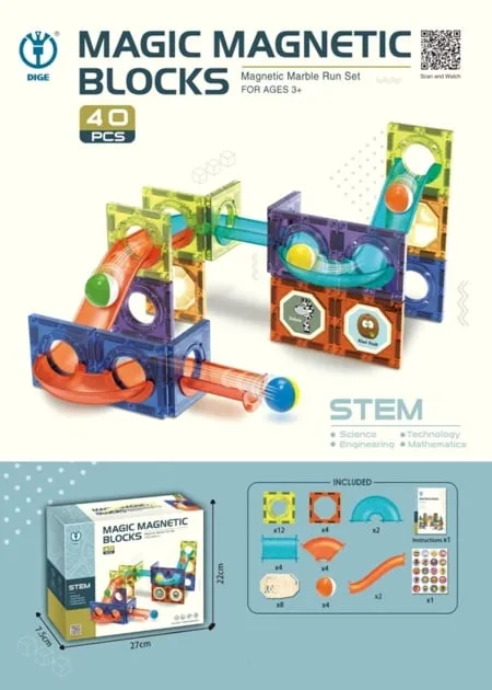 Merx magične kocke set 40 pcs ( ms74475 )