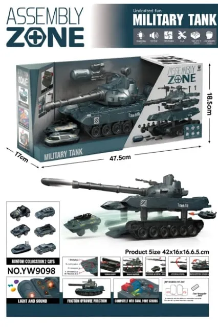 Merx tenk sa svetlom i zvukom ( ms63308 )