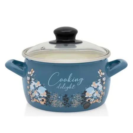 Metalac duboka šerpa Cooking Delight 16cm/2,2lit plava ( 365573 )