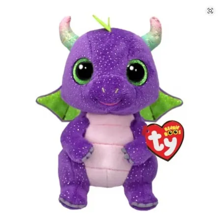 Meteor Ty plisana igracka ljubicasti dinosaurus ( MR37362 )