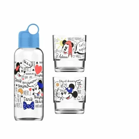 Mickey mouse set flasica i dve case plavi ( 12/830631 )
