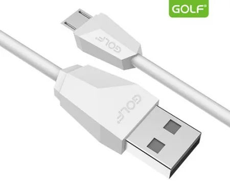 Mikro usb data kabl 2m GOLFm GC-27M beli ( 00G54 )