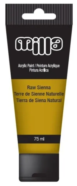 Milla Akrilna boja 75ml raw sienna ( 10/0922-1 )