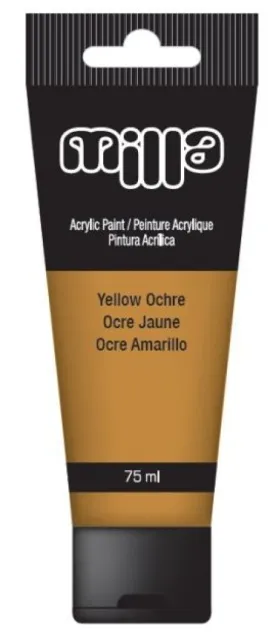Milla Akrilna boja 75ml yellow ochre ( 10/0916-1 )