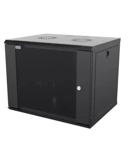 Mirsan 9U19 rek orman nazidni WTC09U45MN 565mmx450mmx445mm Crni