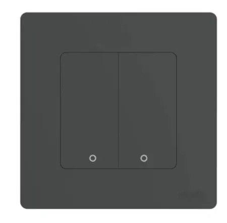 Moes zs-sr-eu2-gy-ms pametni prekidac sa 2 prekidaca smart zigbee ( 400-1168 )