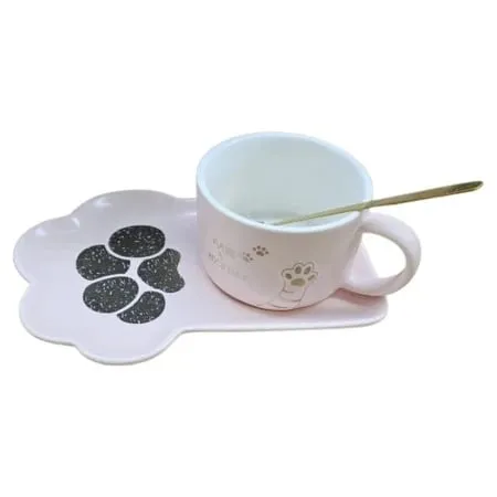 Moka kid set šolja sa tacnom roze ( 705440 )