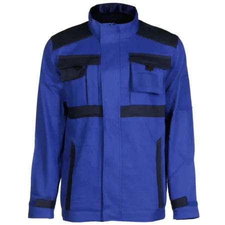 Monsun Radna bluza ms10 krakow 100% pamuk, teget-royal plava vel.s ( 60561 )